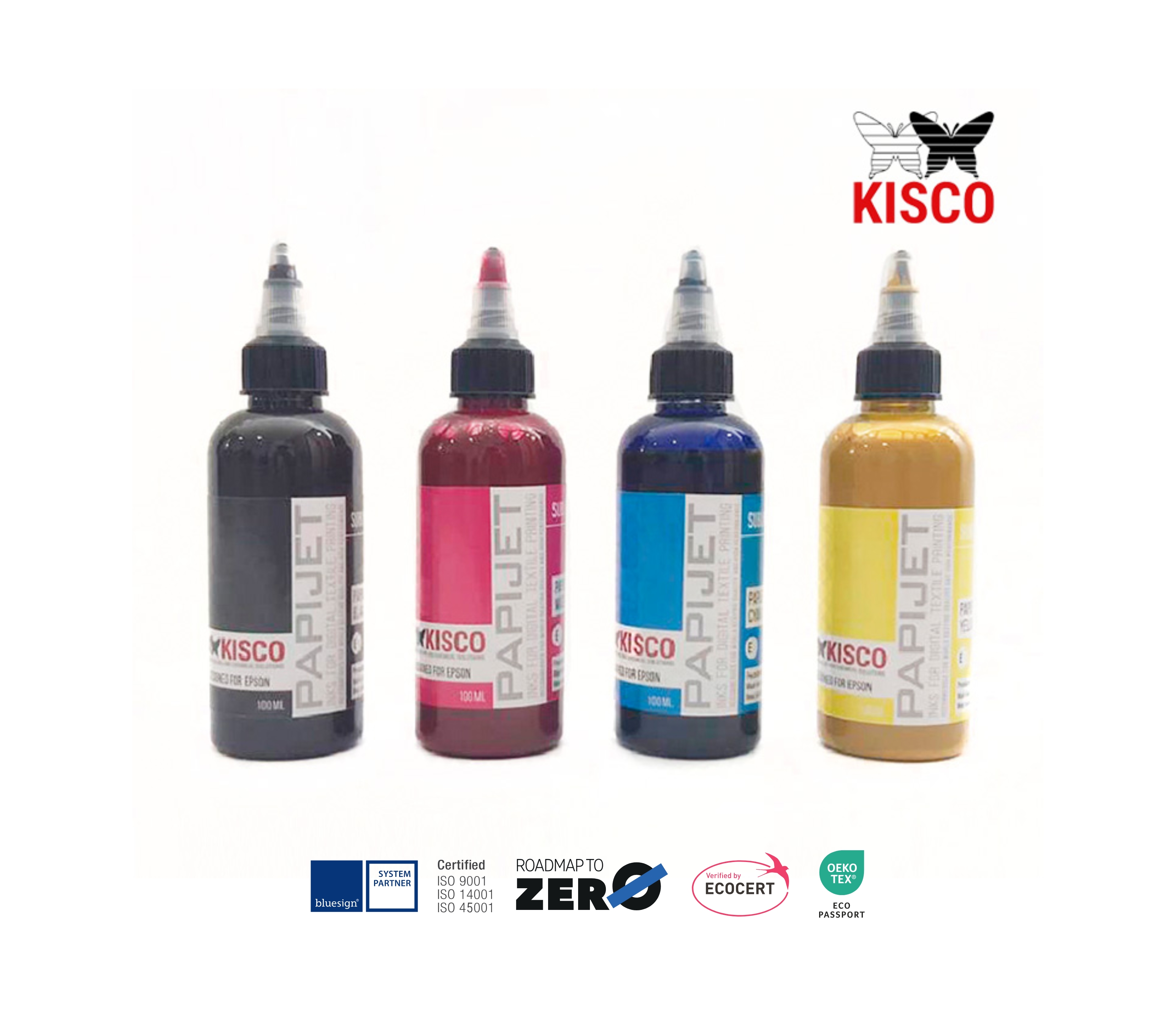 Kisco Inks for F570 and Small Format Printers